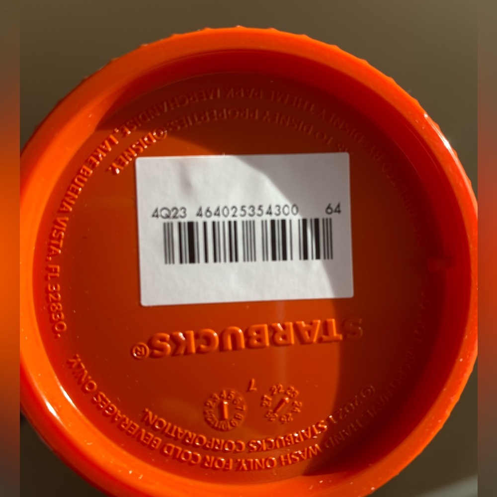 New Disneyland 2023 Starbucks Halloween Ombre Studded Tumbler - Picture 3 of 3